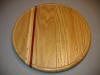 Wood lazy Susan made in Wisconsin