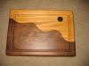 Wood cutting board made in Wisconsin