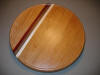 Wood lazy Susan made in Wisconsin